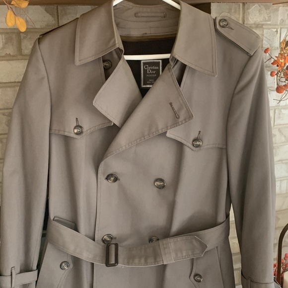 Christian DIOR Mens Trench Coat. Size 38 R. Never worn! - Picture 2 of 12